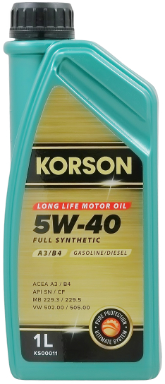 5W-40 FULL SYNTHETIC A3/B4 1л (синт. мотор. масло.)